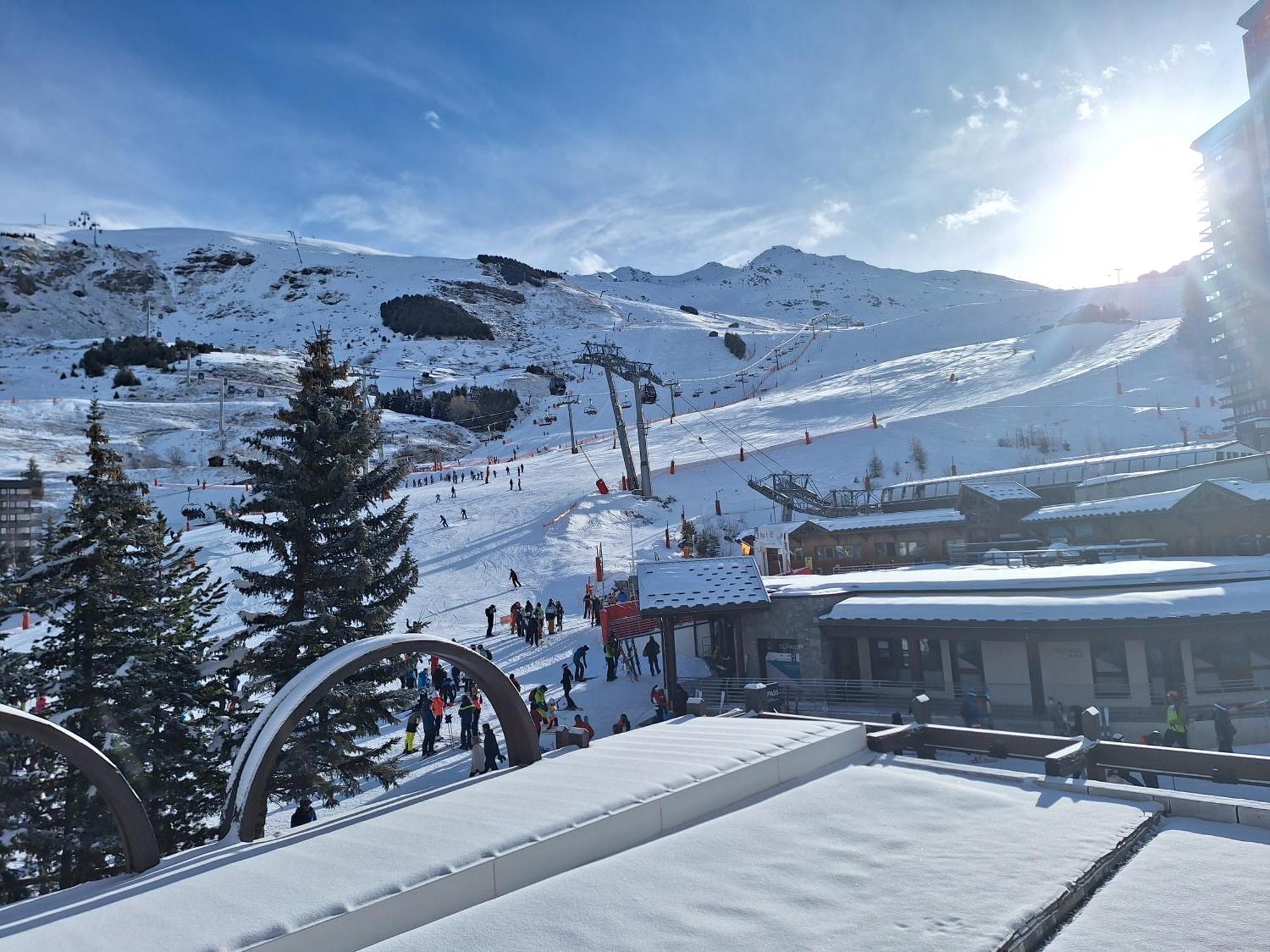 Appartement Residence Chanteneige Les Menuires Centre Croisette Au Pieds Des Pistes سان-مارتن-دي-بيفيل المظهر الخارجي الصورة